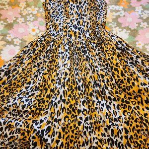Bernie Dexter Leopard Print Dress